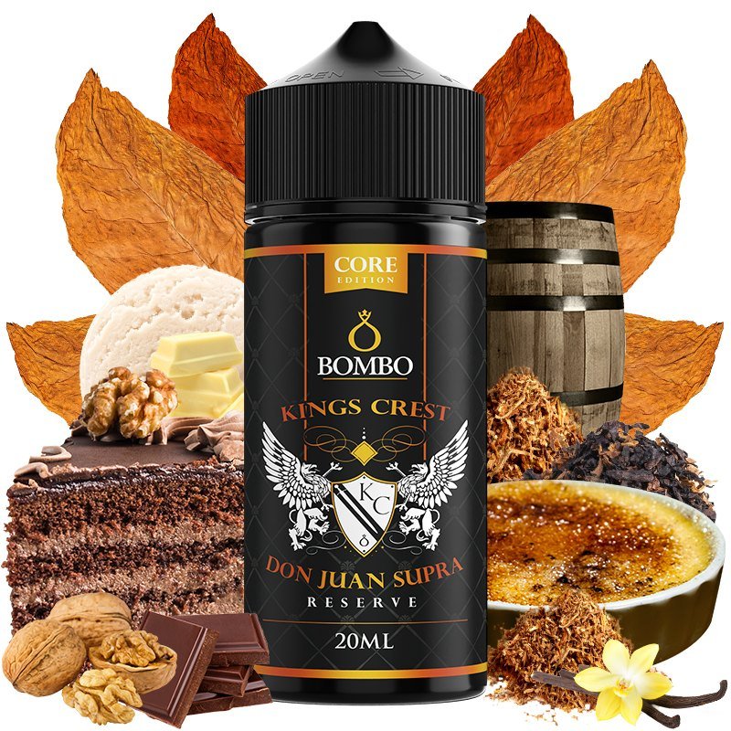 Aroma Don Juan Supra Reserve 20ml/120 (Longfill) - Kings Crest & Bombo