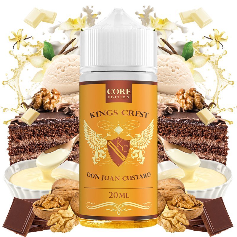 Aroma Don Juan Custard 20ml/120 (Longfill) - Kings Crest
