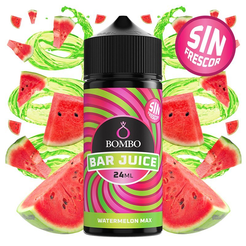 Aroma Watermelon Max Sin Frescor 24ml/120 (Longfill) - Bombo Bar Juice