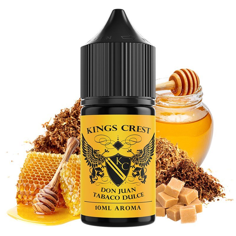 Aroma Don Juan Tabaco Dulce 10ml/30 (Longfill) - King Crest